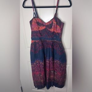 Aryeh Abstract Cotton Print Dress